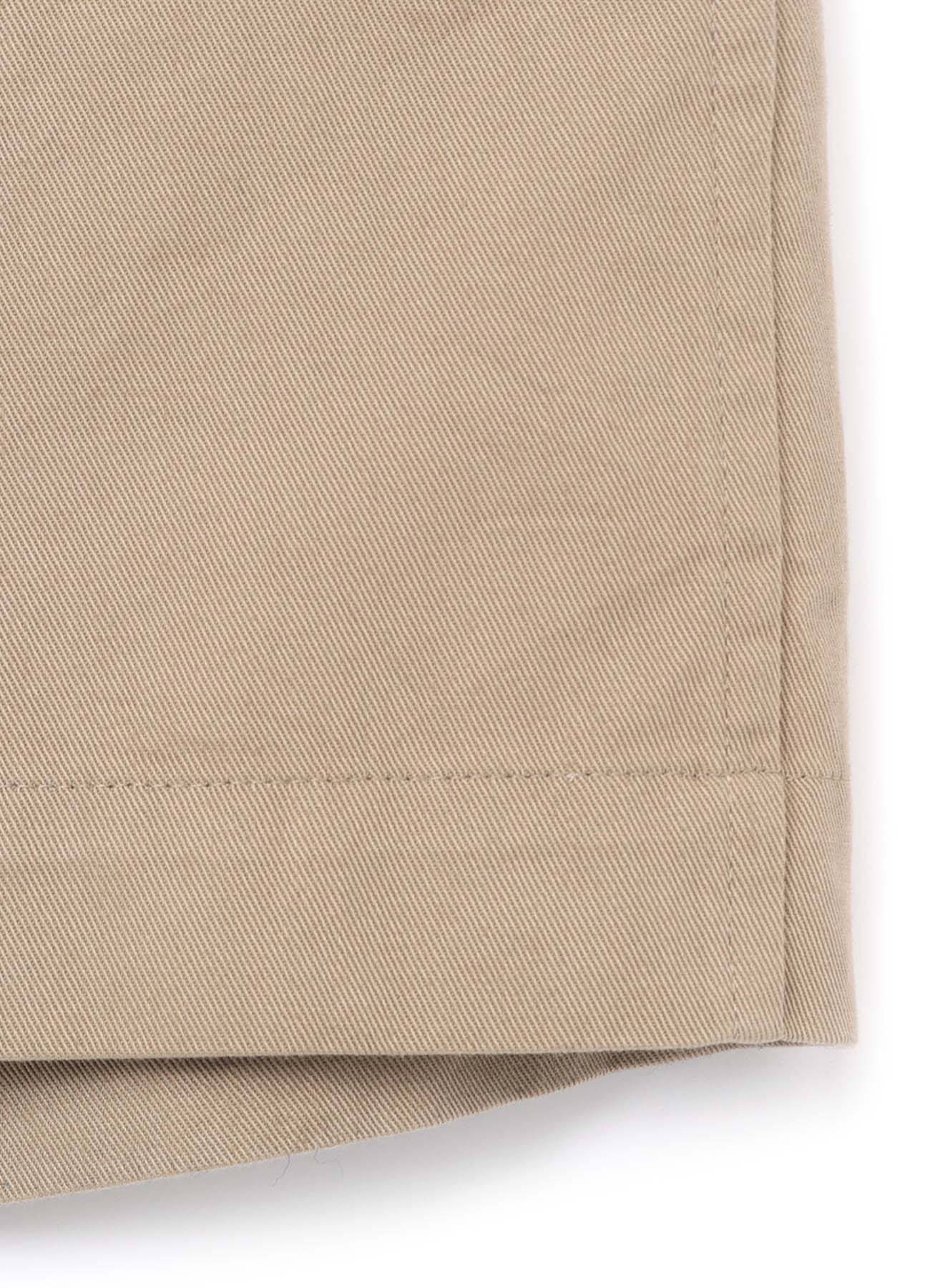 [Y's BORN PRODUCT] COTTON TWILL LONG CAPE COAT