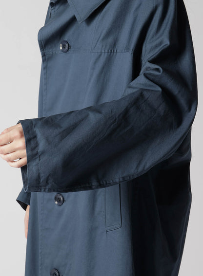 [Y's BORN PRODUCT] COTTON TWILL LONG CAPE COAT