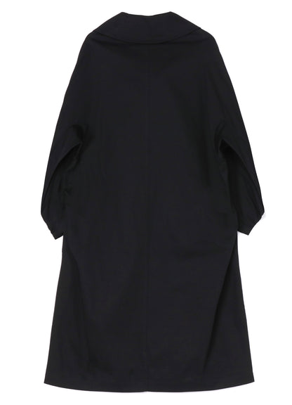[Y's BORN PRODUCT] COTTON TWILL LONG CAPE COAT