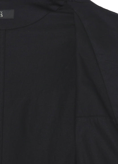 [Y's BORN PRODUCT] COTTON TWILL LONG CAPE COAT