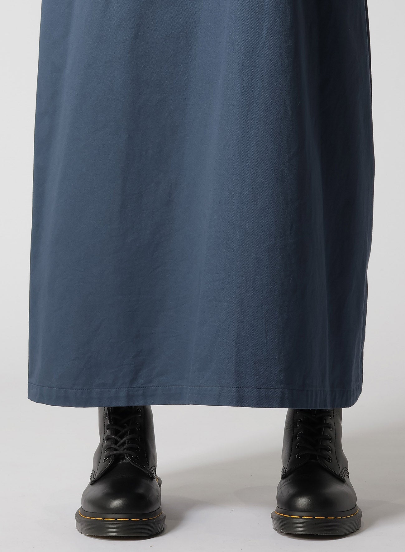 [Y's BORN PRODUCT] COTTON TWILL FRONT POCKET DRESS