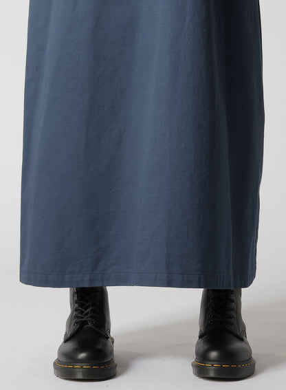 [Y's BORN PRODUCT] COTTON TWILL FRONT POCKET DRESS