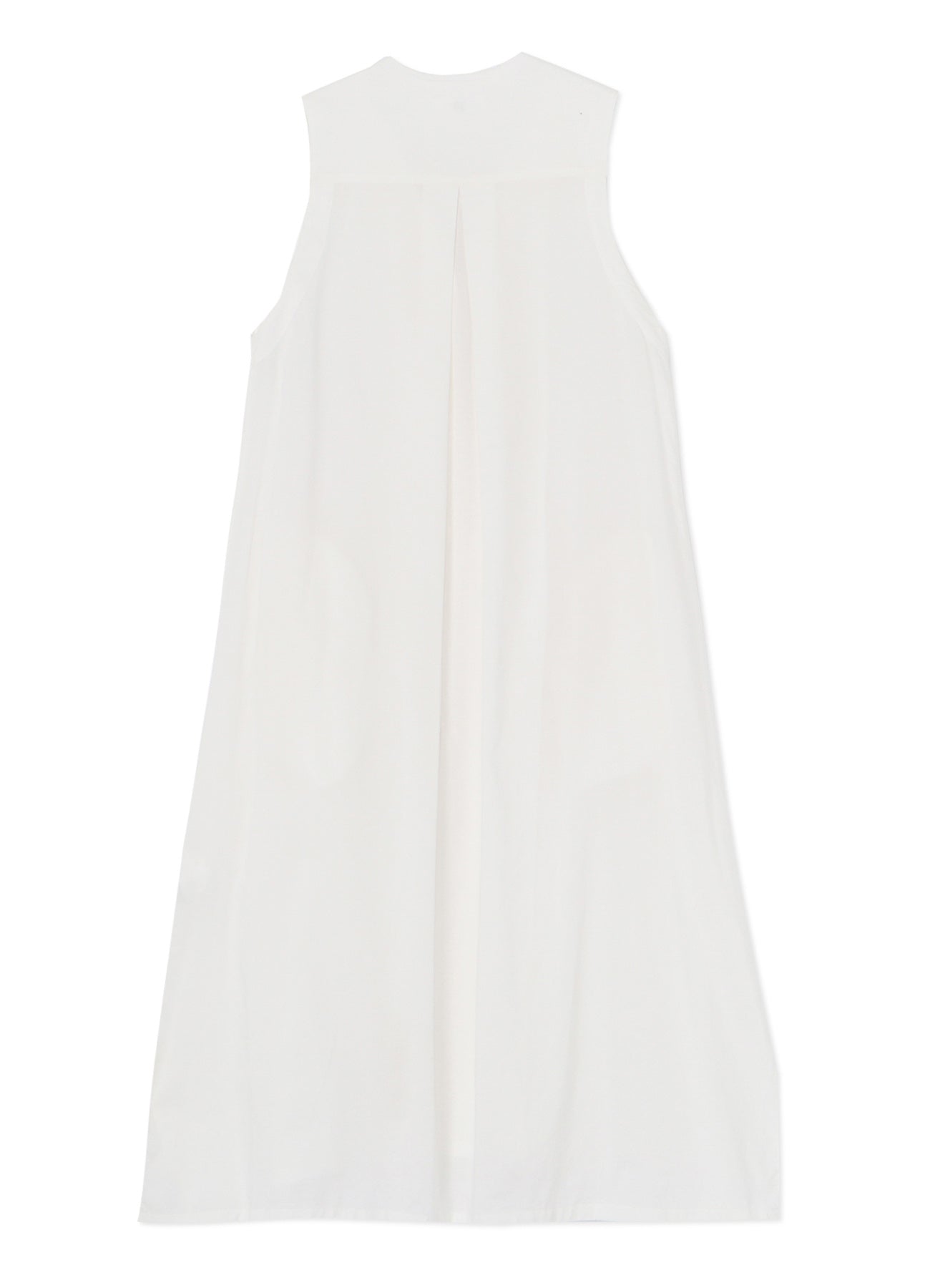 [Y's BORN PRODUCT] THIN COTTON TWILL SLEEVELESS DRESS