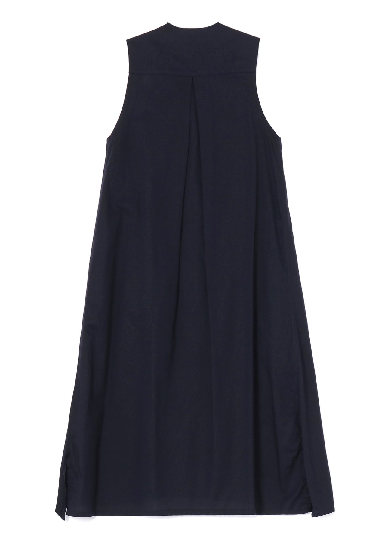 [Y's BORN PRODUCT] THIN COTTON TWILL SLEEVELESS DRESS