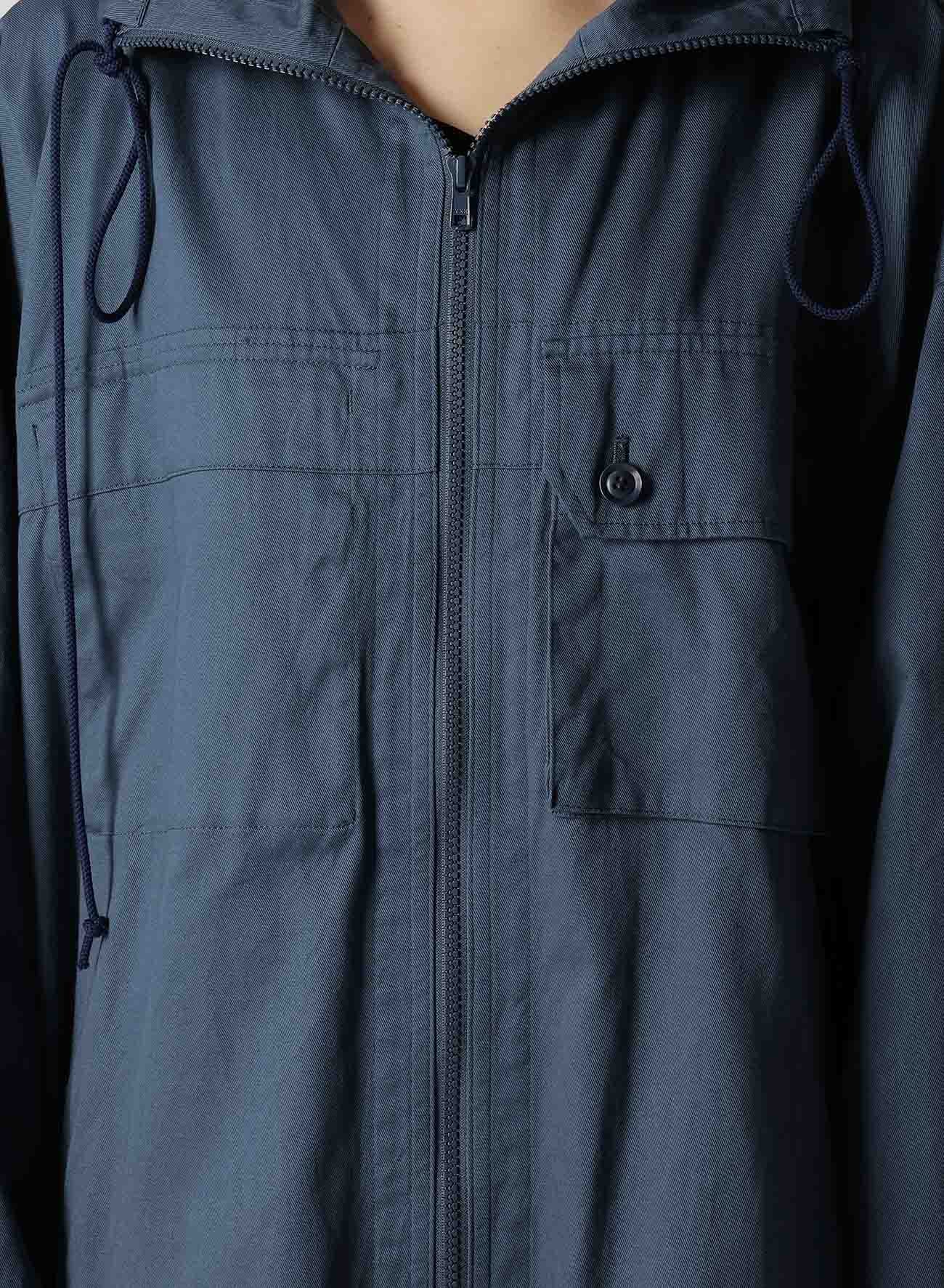 Y's BORN PRODUCT] COTTON TWILL HOODED COAT – THE SHOP YOHJI