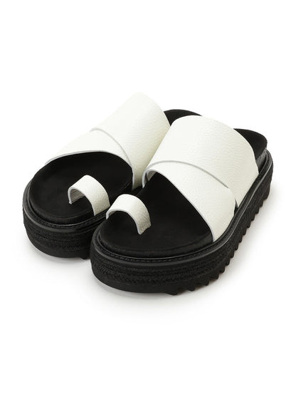 SOFT LEATHER THONG SANDAL