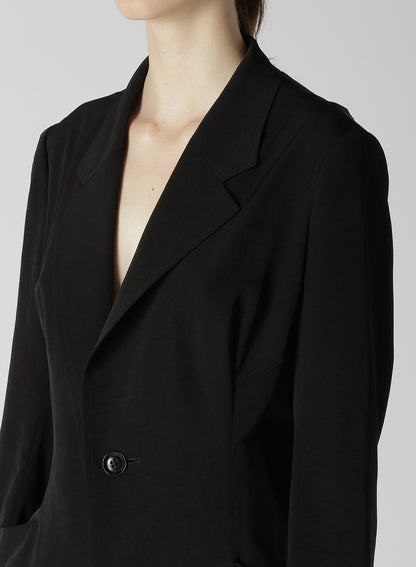 CREPE de CHINE ASYMMETRIC JACKET