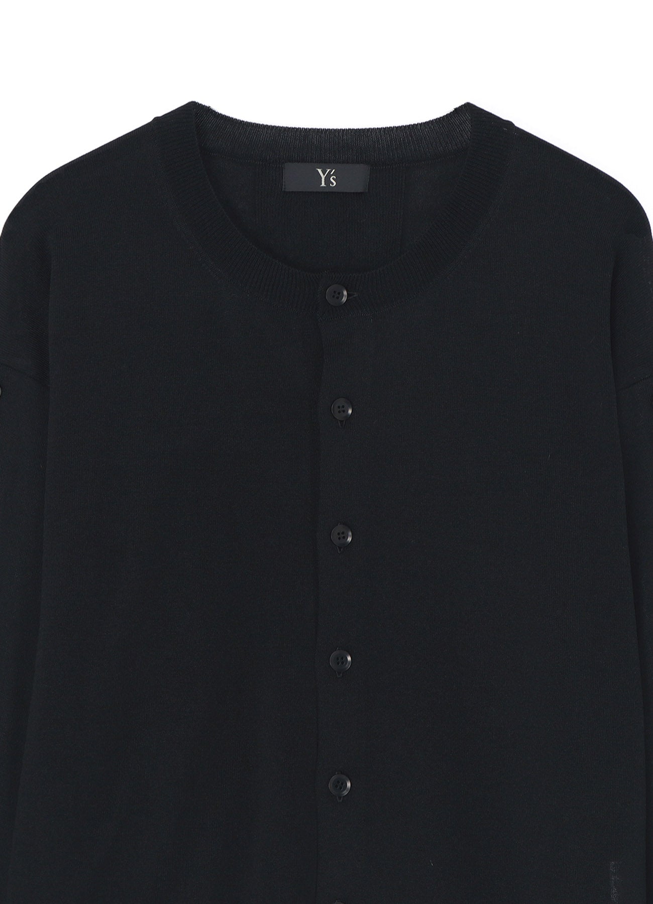 SHIRT SLEEVE LINING JERSEY KNIT CARDIGAN