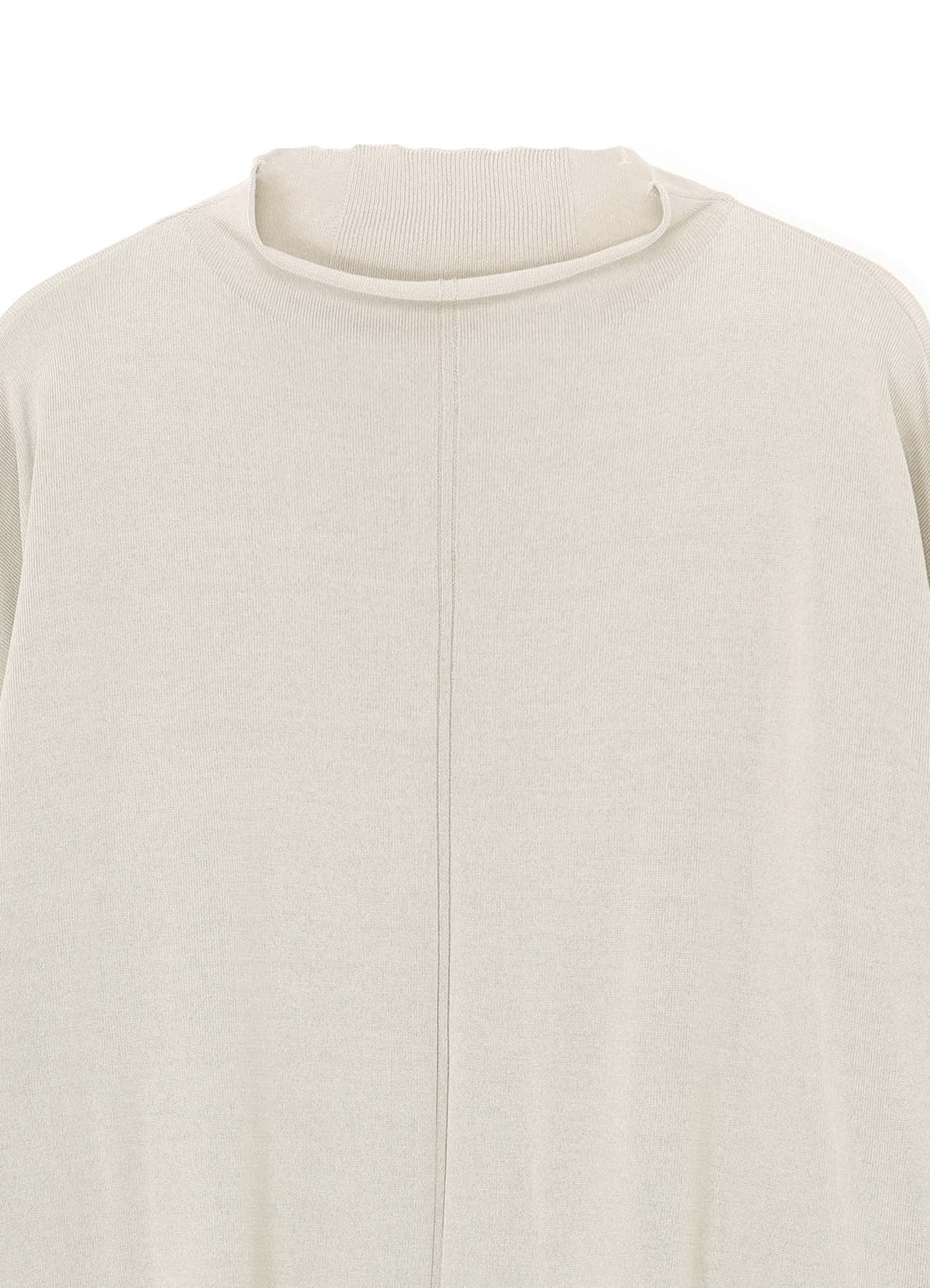 SHIRT SLEEVE LINING JERSEY KNIT DRESS