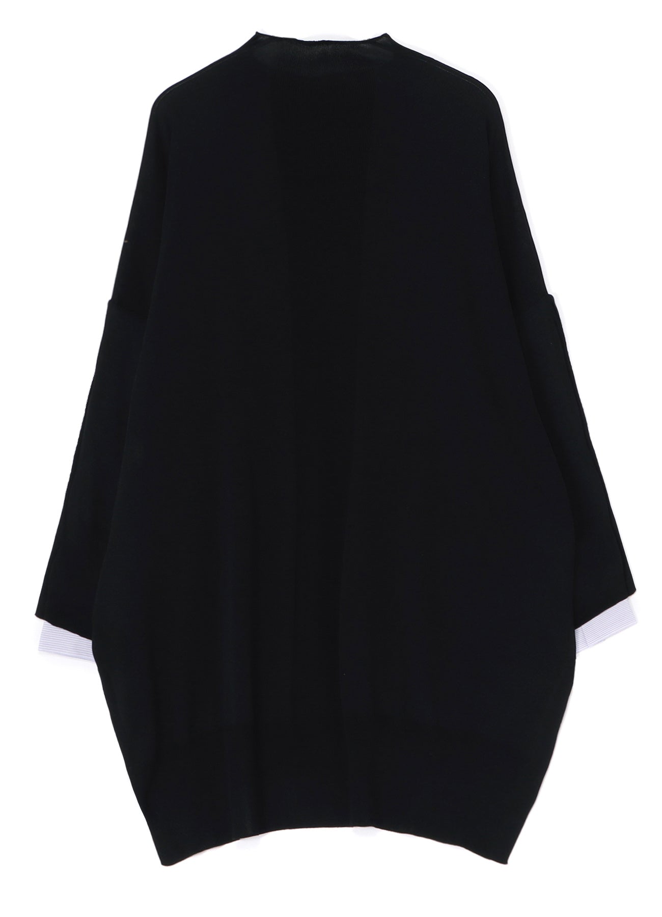 SHIRT SLEEVE LINING JERSEY KNIT DRESS