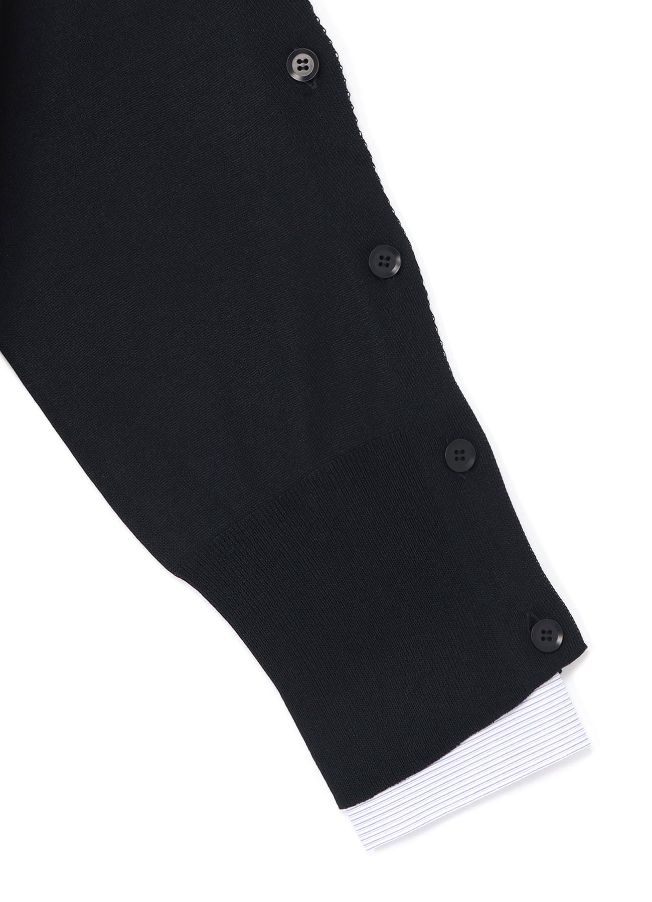 SHIRT SLEEVE LINING JERSEY KNIT DRESS