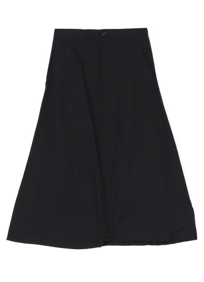 [Y's BORN PRODUCT] COTTON TWILL SKIRT PANTS