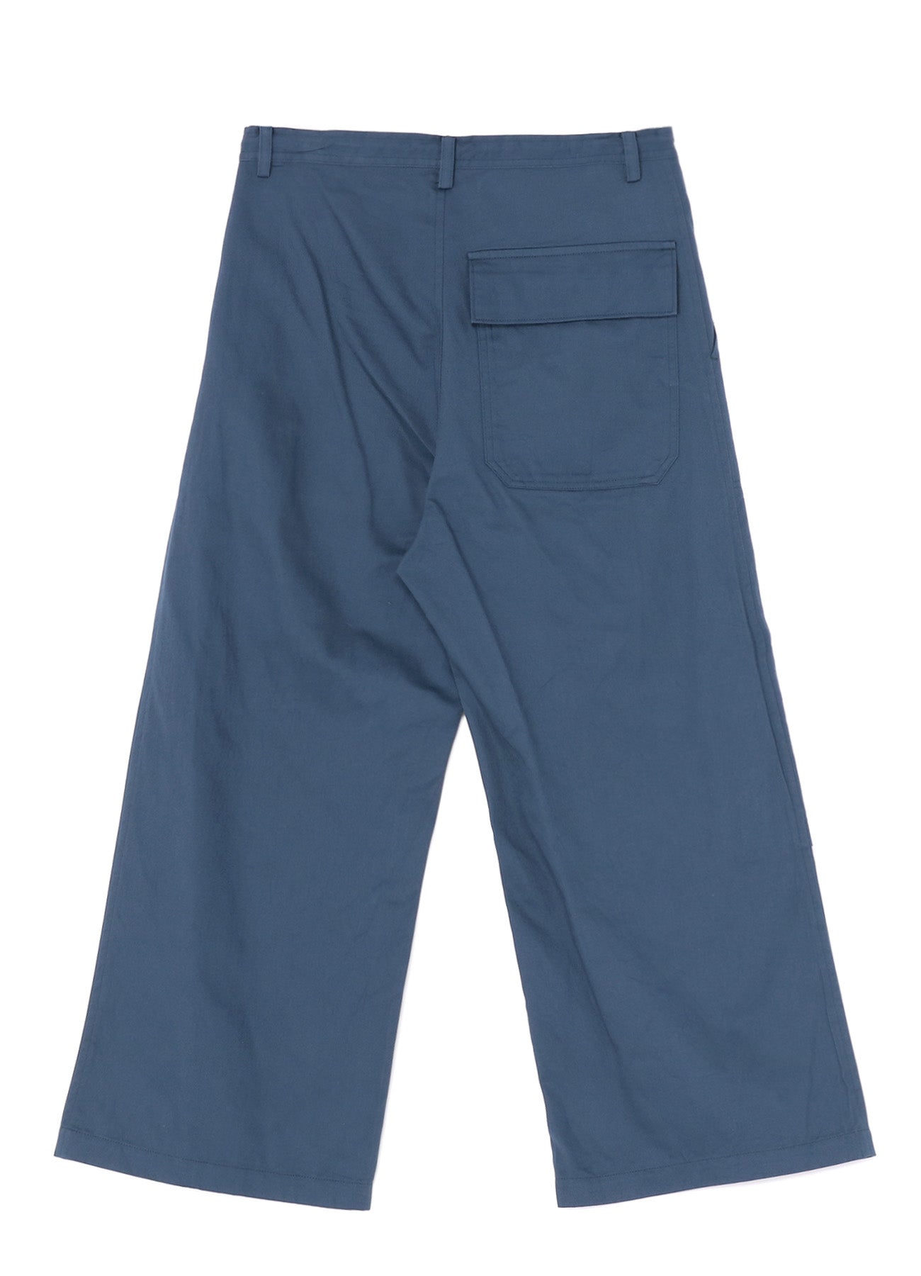 Y's BORN PRODUCT] COTTON TWILL LONG STRAIGHT PANTS – THE