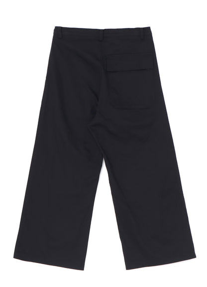 [Y's BORN PRODUCT] COTTON TWILL LONG STRAIGHT PANTS