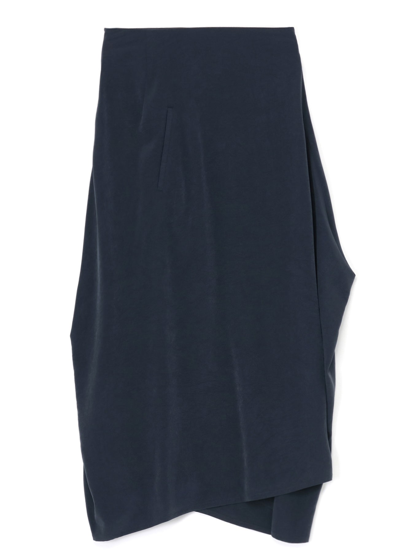 CREPE de CHINE PANEL TUCK FLARED SKIRT