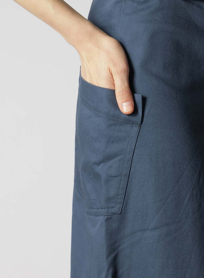 [Y's BORN PRODUCT] COTTON TWILL FLARE GUSSET FLARE SKIRT