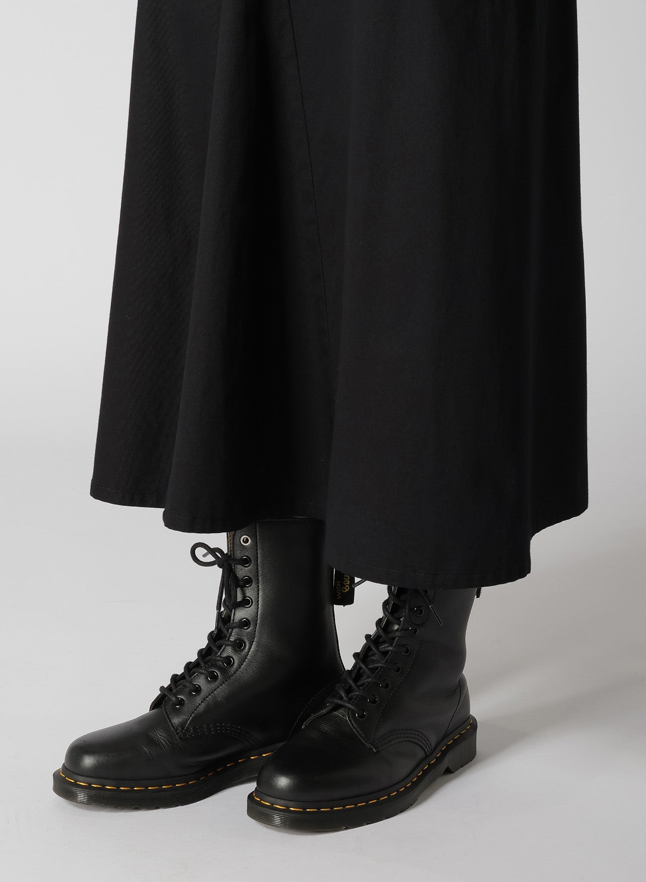 [Y's BORN PRODUCT] COTTON TWILL FLARE GUSSET FLARE SKIRT