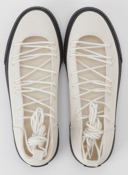 NO.9 CANVAS LACE-UP SNEAKERS