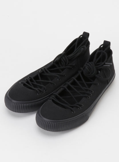 NO.9 CANVAS LACE-UP SNEAKERS