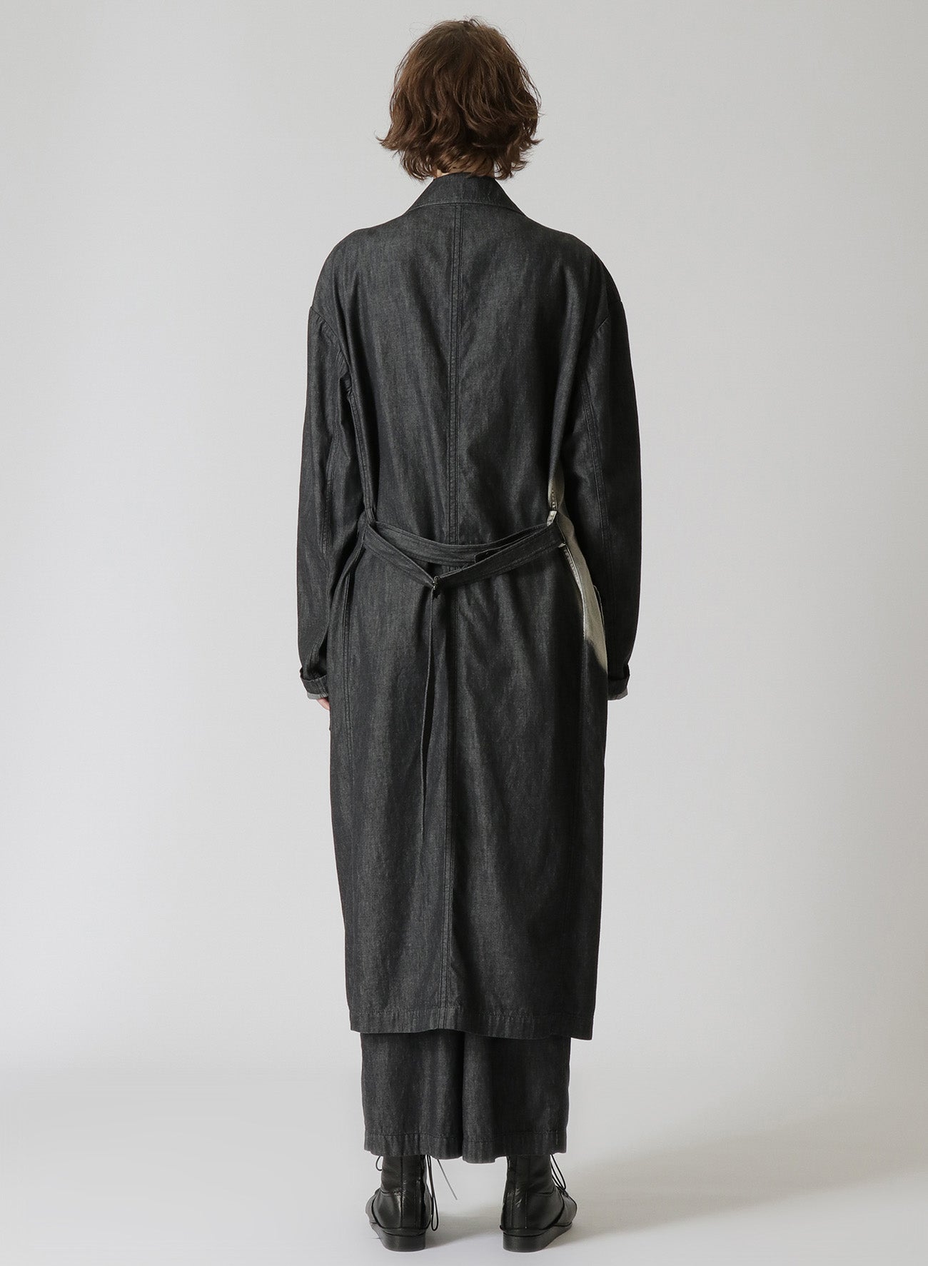 4-POCKET DENIM COAT – THE SHOP YOHJI YAMAMOTO