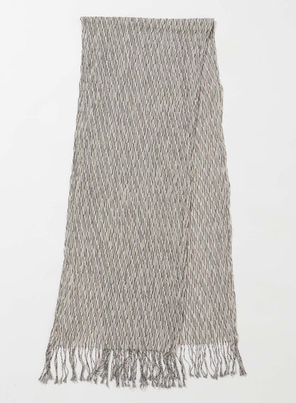 DIAGONAL PLAID STRIPE STOLE