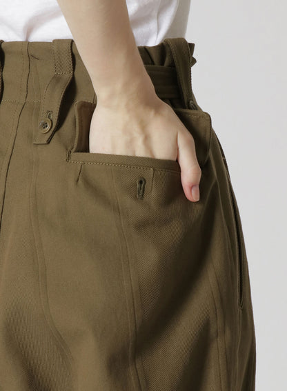 DOBBY CHINO PANTS WITH LEFT FLAP POCKET