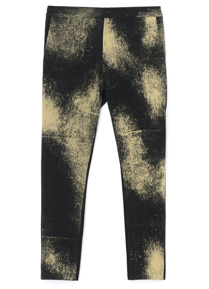 DISCHARGE PRINT LEGGINGS/PANTS