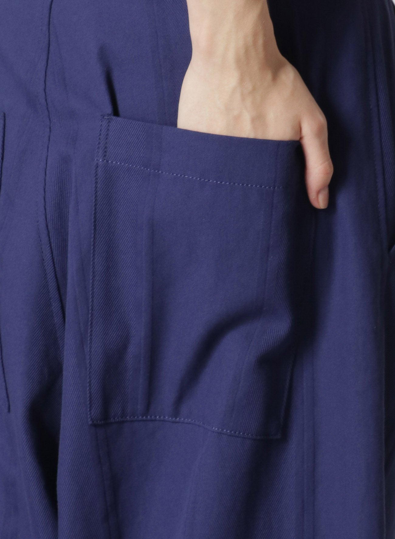 DOBBY CHINO BELTED HIGH WAIST PANTS