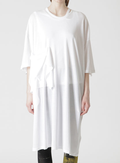 T-SHIRT DRESS WITH CHEST POCKET