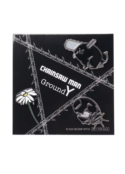 GROUND Y ~ CHAINSAW MAN ORIGINAL PIN BADGES