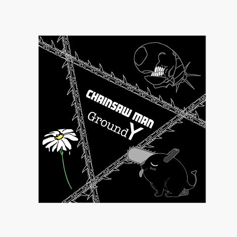 GROUND Y × CHAINSAW MAN ORIGINAL PIN BADGES