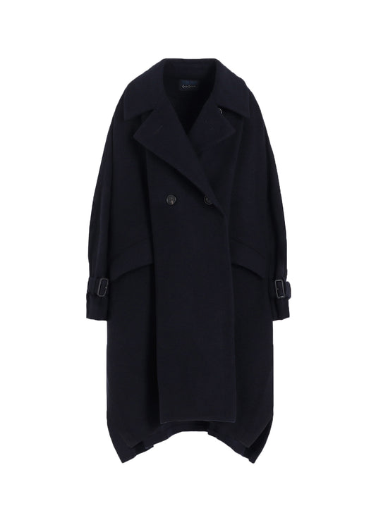MELTON R-SIDE SLIT COAT