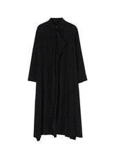 SPUN RY CLOTH R-DRAPED SHIRT DRESS