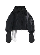 PE TWILL EMBROIDERY WITH MITTEN J