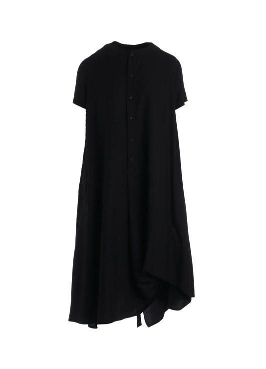 Ry/Si VOILE PANEL SHORT SLV DRESS