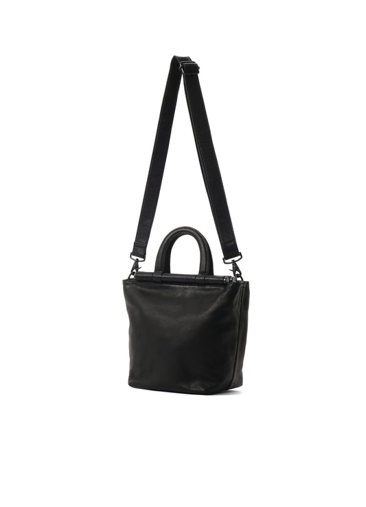 SOFT SMOOTH OIL LEATHER DUAL-USE LUNCH BAG