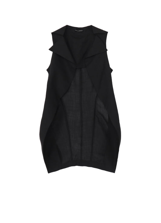 Ra LAWN SLEEVELESS JACKET