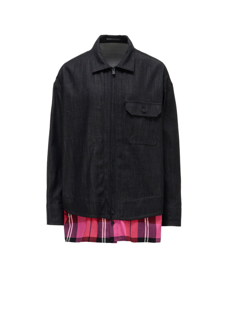 CHECK BLOUSON
