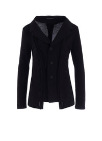 COTTON SINGLE JERSEY COMBINATION JACKET