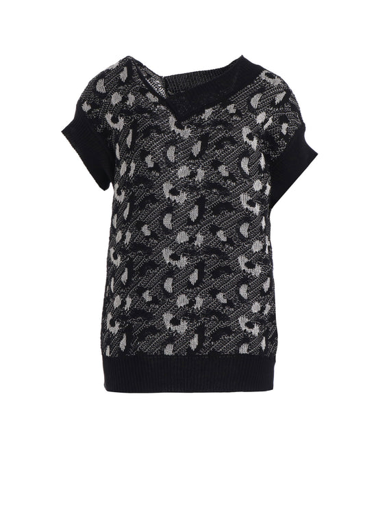 COLOR COMBI JQ UNBALANCED NECKLINE PO