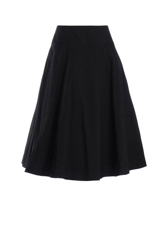 C/Li POPLIN GATHER PETTICOAT SKIRT