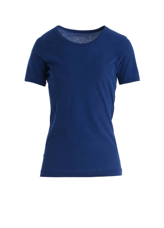 HIGH TWISTED SINGLE JERSEY SHORT SLV ROUND NECK T