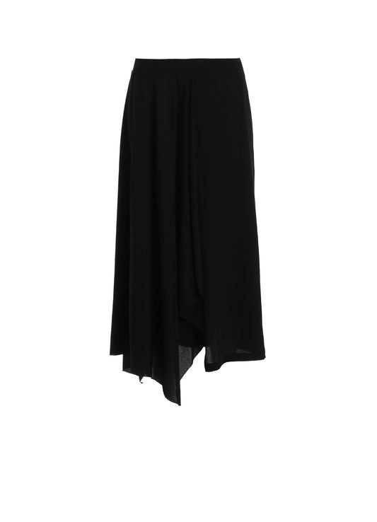 HIGH TWISTED SIINGLE JERSEY DRAPED SKIRT