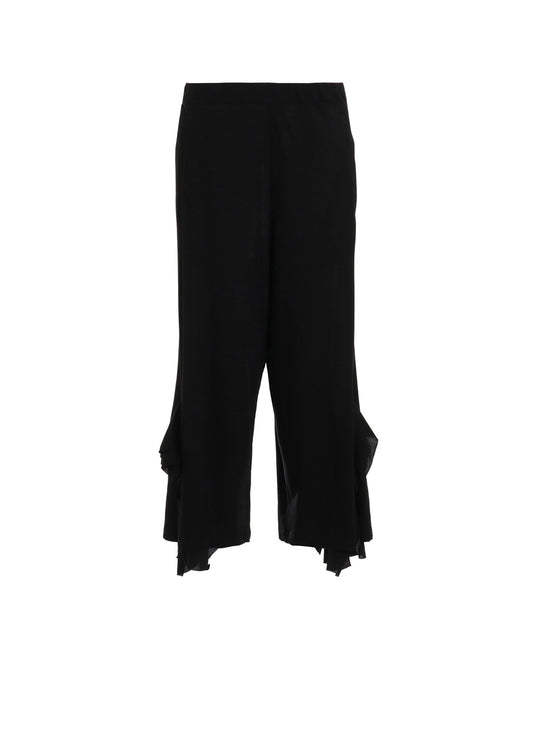 HIGH TWISTED SIINGLE JERSEY DRAPED PANTS