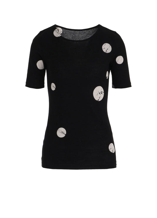 POLKA DOT SHORT-SLEEVED SHIRT