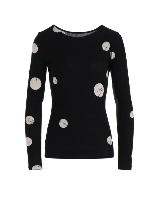 POLKA DOT LONG-SLEEVED SHIRT