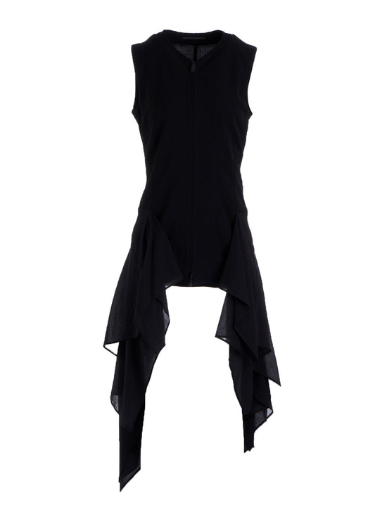 Ry/Li TROPICAL DRAPE D ZIP VEST