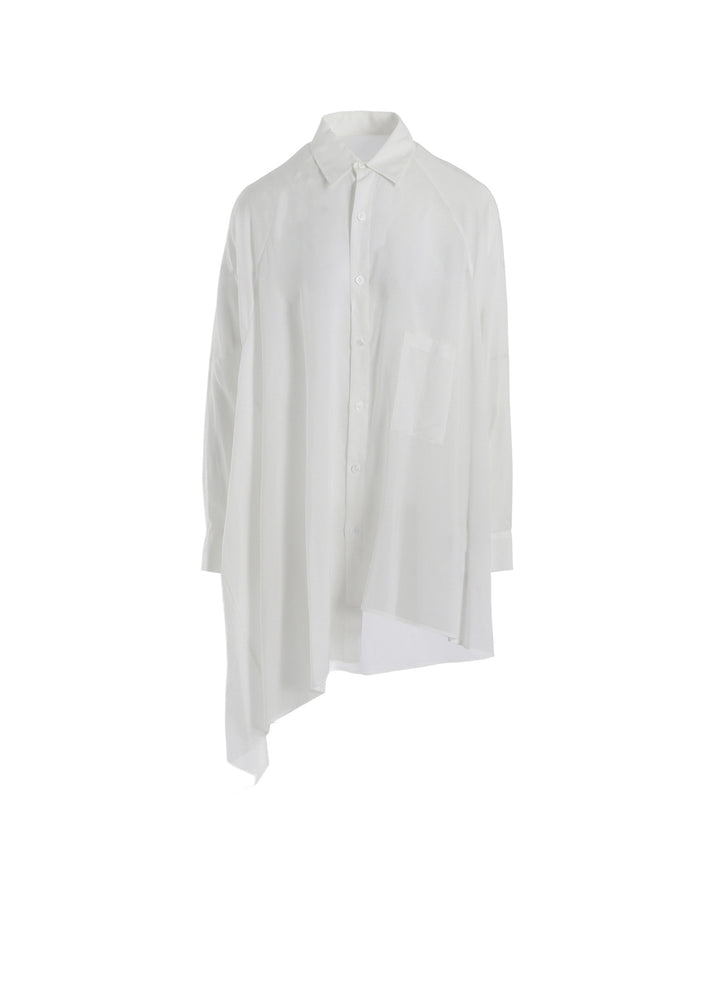 CELLULOSE LAWN RAGLAN LONG SLV BLOUSE