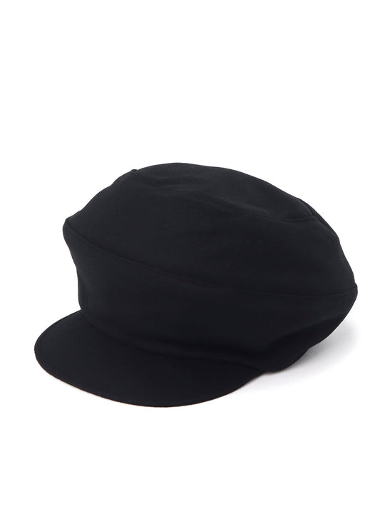 WOOL FLANNEL TOP CROWN CASQUETTE