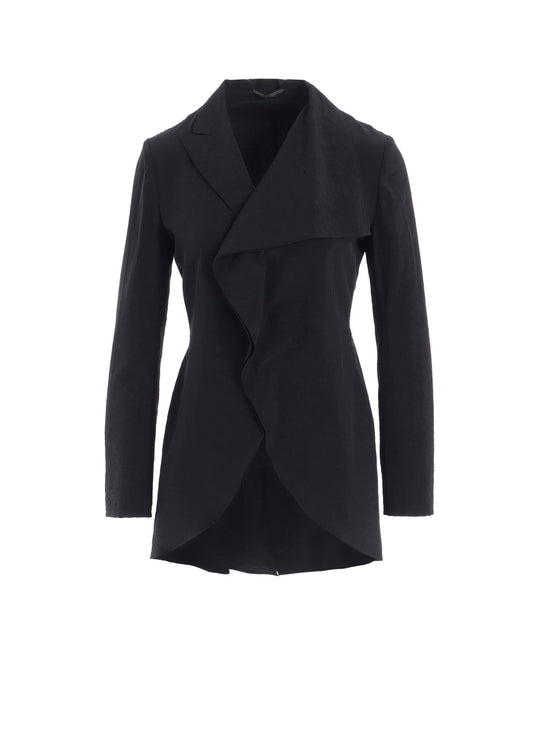 Ny/Si TAFFETA ASM ROUNDED HEM JACKET